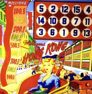 HONG KONG Pinball