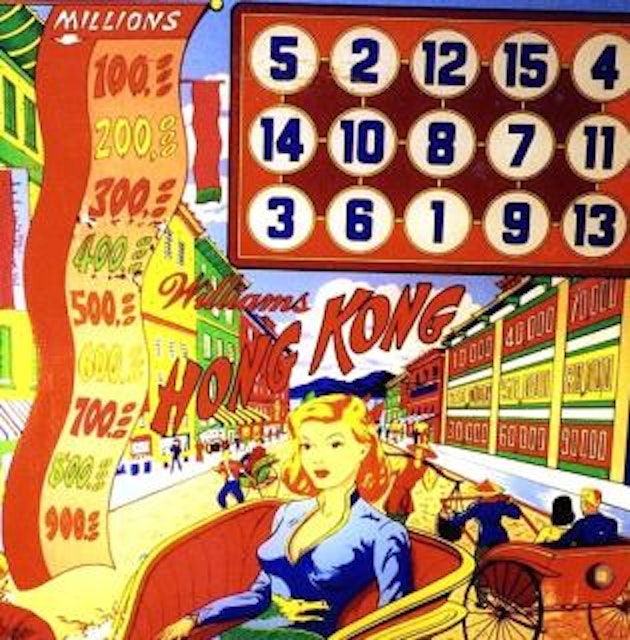 HONG KONG Pinball