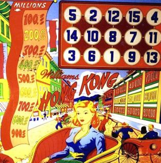 HONG KONG Pinball