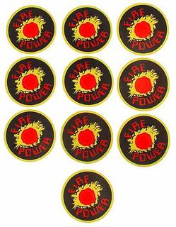 FIREPOWER (Williams) Target decal set