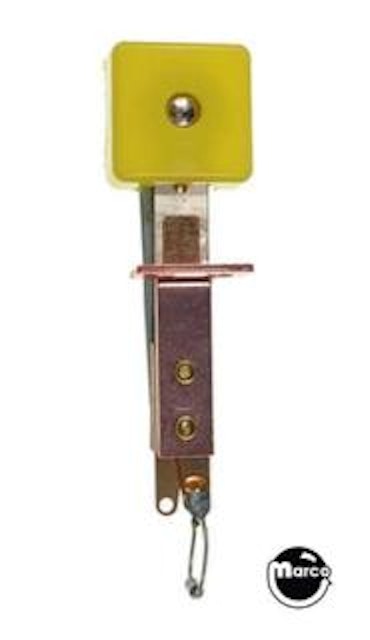 Target switch assembly 3D square yellow front