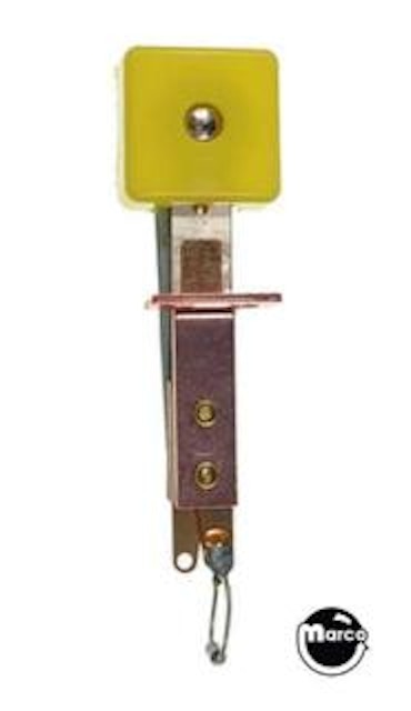 Target switch assembly 3D square yellow front