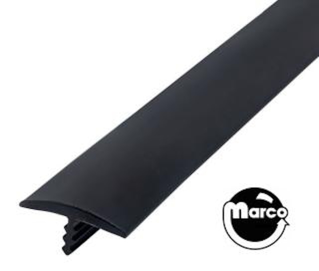 T-molding 3/4 inch black - per foot 545-5883-00
