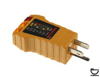 AC power outlet tester 3-wire receptacle 110 v