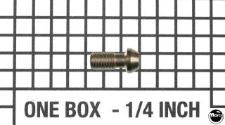 Lockdown bar adjustment screw Gottlieb