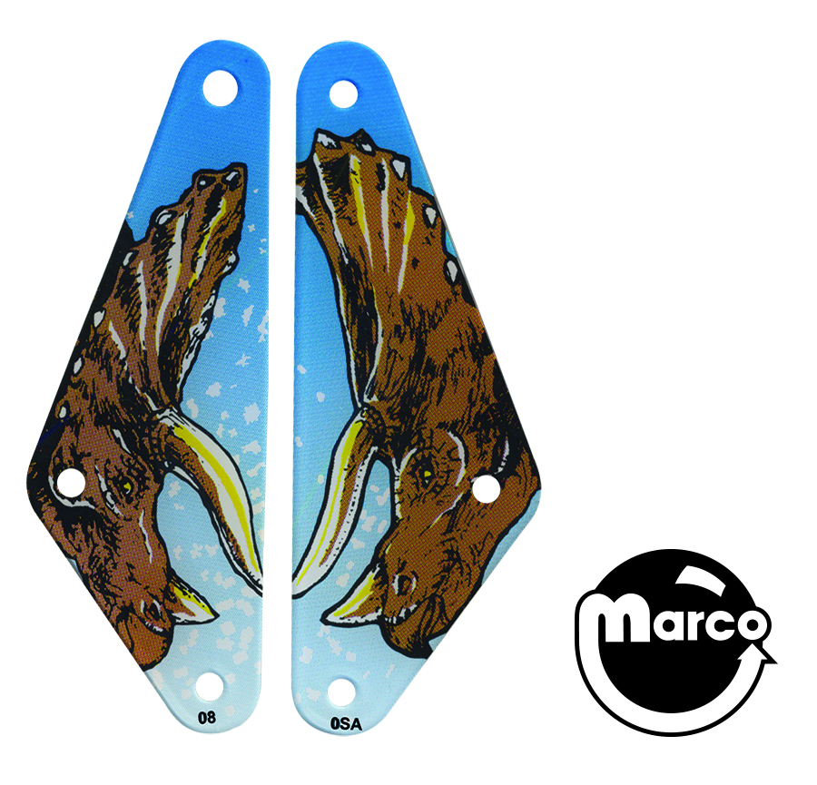 JURASSIC PARK (DE) Plastic slingshot BLUE