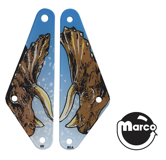 JURASSIC PARK (DE) Plastic slingshot BLUE