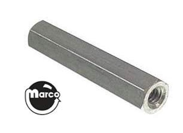Hex spacer 1/4 x 1-3/8 inch 6-32 tap 02-4252-22