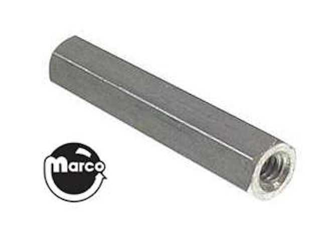 Hex spacer 1/4 x 1-3/8 inch 6-32 tap 02-4252-22
