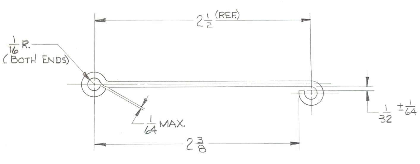 Gate switch wire arm Bally early