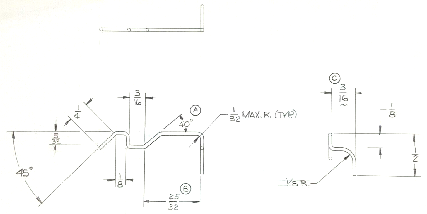 Gate switch wire arm Bally early