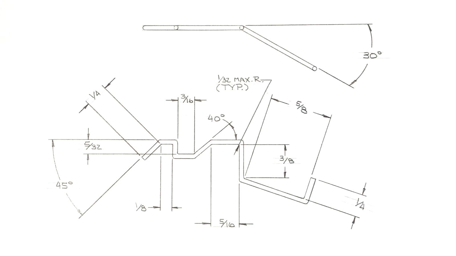 Gate switch wire arm Bally early