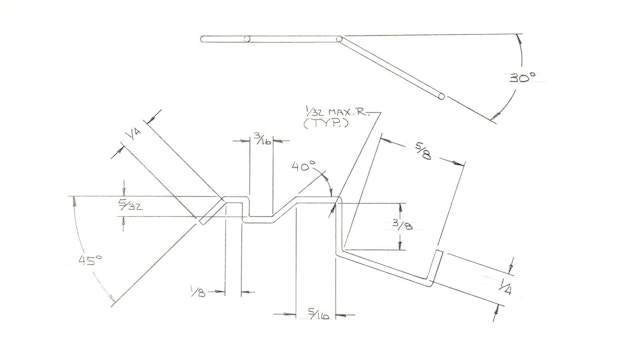 Gate switch wire arm Bally early
