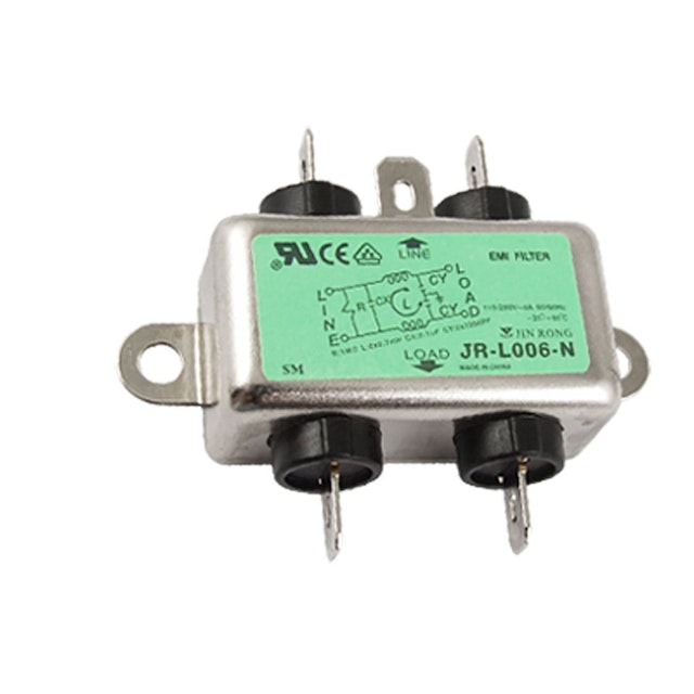 AC line filter 115/250V 6A 5VK1 JR-L006N JRT0406-2