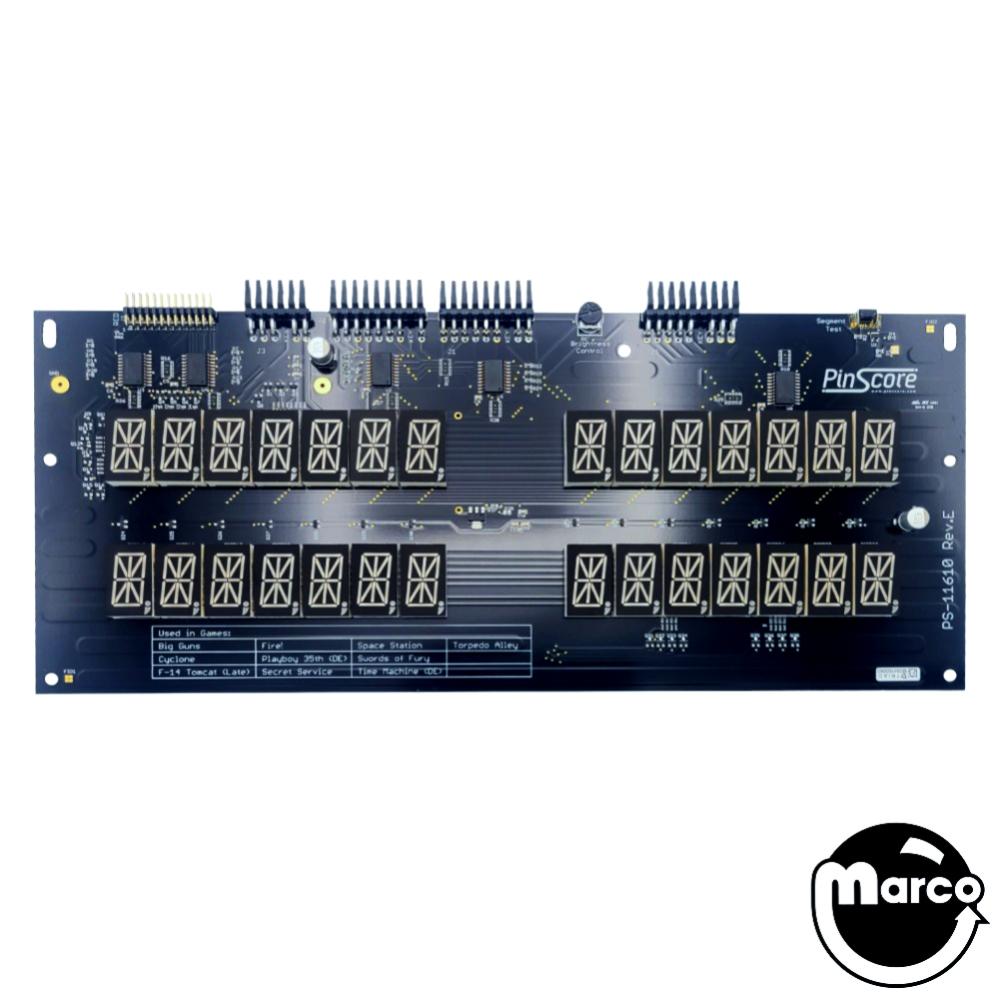 PS-11610 - [SET] PINSCORE Display System DE/Williams 11AB - Marco