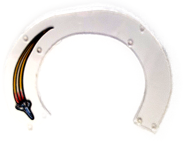 PINBOT (Williams) Vortex ramp cover plastic