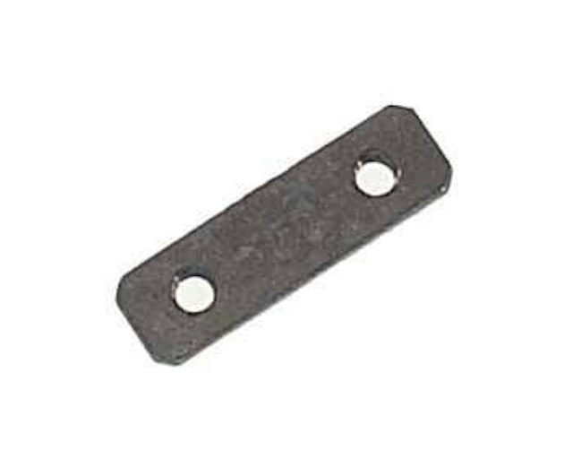Twin nut plate 2-56 holes