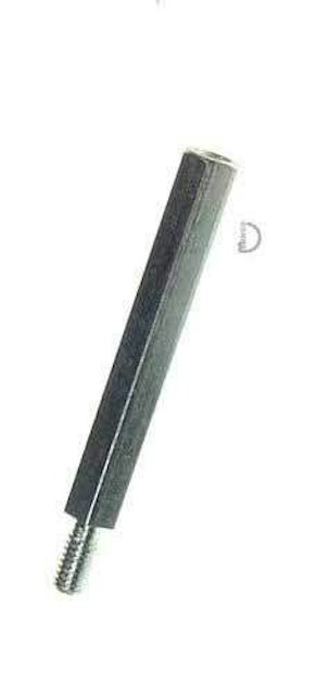 Hex spacer 1/4 inch m-f 8-32 x 1-3/4 inch