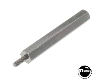 Hex spacer 3/8 inch m-f 8-32 black