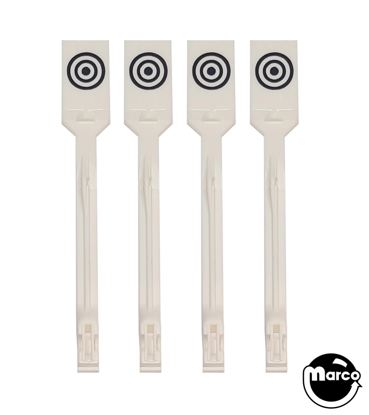 Drop target set Bally black bullseye