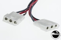 Power splitter cable 12v dual Stern SPIKE 53 inch