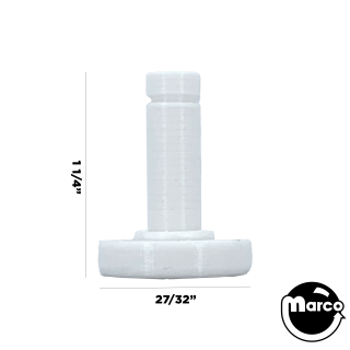 Pushbutton - credit Williams white 3B-7500 3A-7500