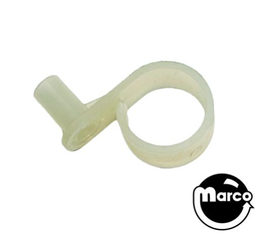 Plastic standoff with clamp