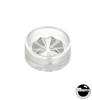 Insert - circle 5/8 inch clear starburst