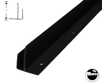 Trim - playfield glass rear 20-3/8 inch - No Mounting Holes