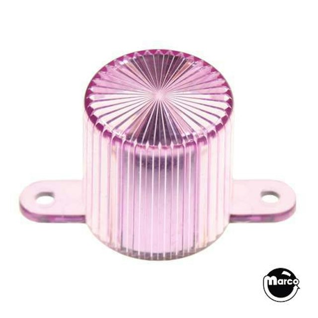 Dome with screw tabs - violet