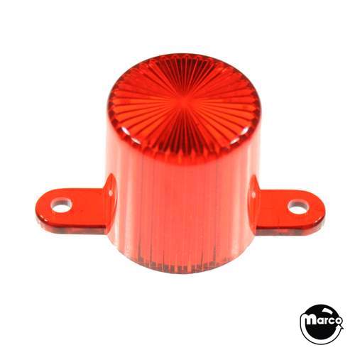 03-8149-9 - Dome with screw tabs - red - Marco Specialties Pinball