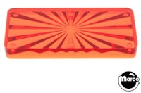 Insert - rectangle 2.243" s/b trp-red