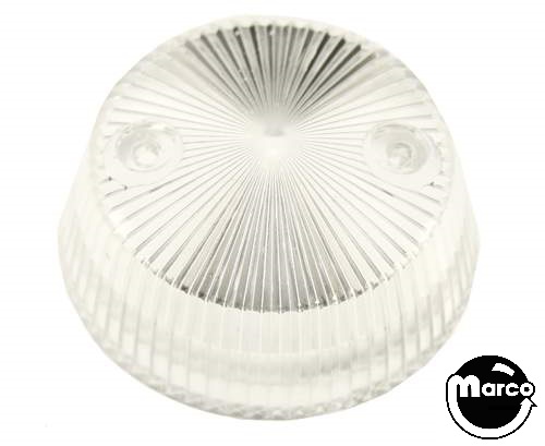 Pop bumper cap - deep clear