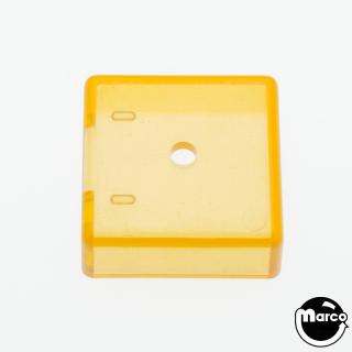 Target face - 3D square yellow transparent