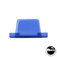 Lane guide - 1-3/4 inch blue trans double
