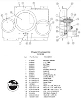WHIRLWIND (Williams) Spinner assembly bracket