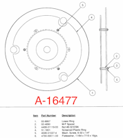 JUDGE DREDD (Bally) Ring assembly
