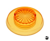 Pop bumper cap - orange trans starburst