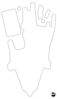 SHADOW (Bally) Mylar playfield
