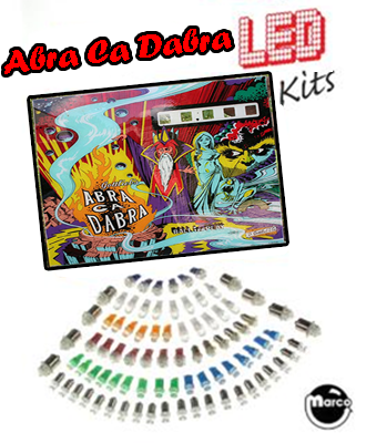 ABRA CA DABRA (Gottlieb) LED kit