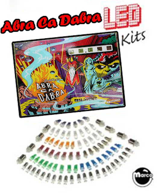 ABRA CA DABRA (Gottlieb) LED kit