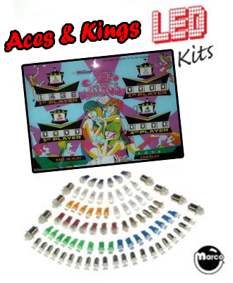 ACES & KINGS (Williams) LED kit