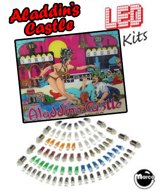 ALADDIN'S CASTLE (Bally) LED kit