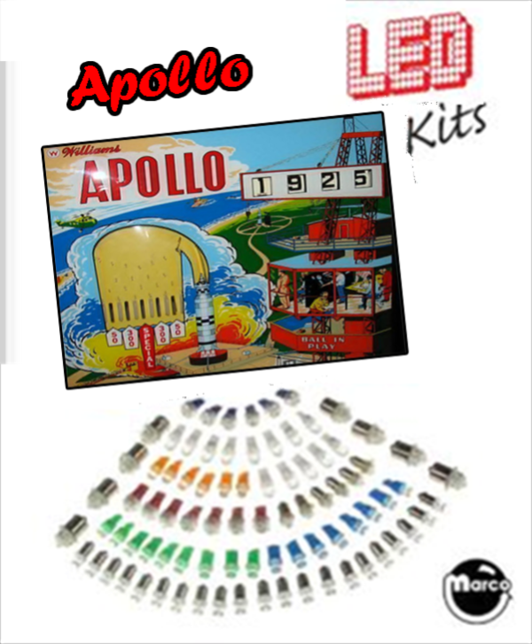 APOLLO (Williams) LED kit