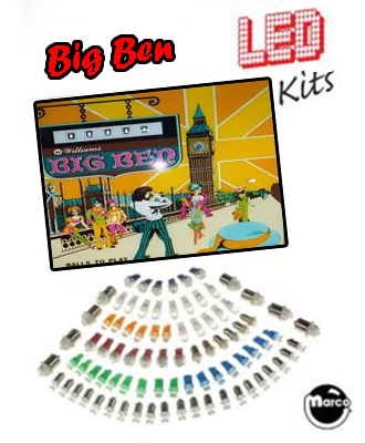 BIG BEN (Williams 1975) LED kit