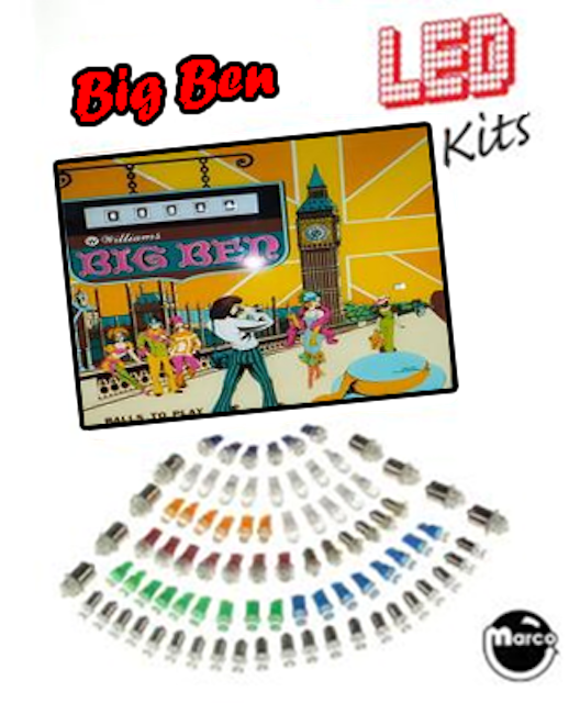 BIG BEN (Williams 1975) LED kit