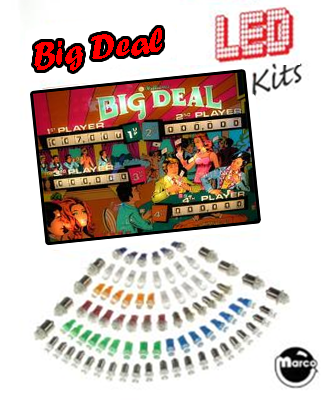 BIG DEAL (Williams 1977) LED kit