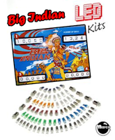 BIG INDIAN (Gottlieb) LED kit