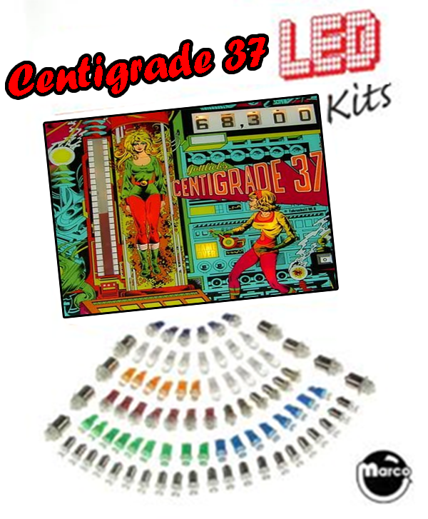 CENTIGRADE 37 (Gottlieb) LED kit