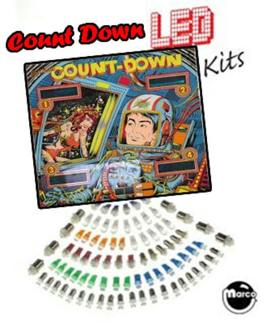 COUNT DOWN (Gottlieb) LED kit